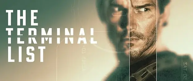The Terminal List key art: Chris Pratt beside the series title