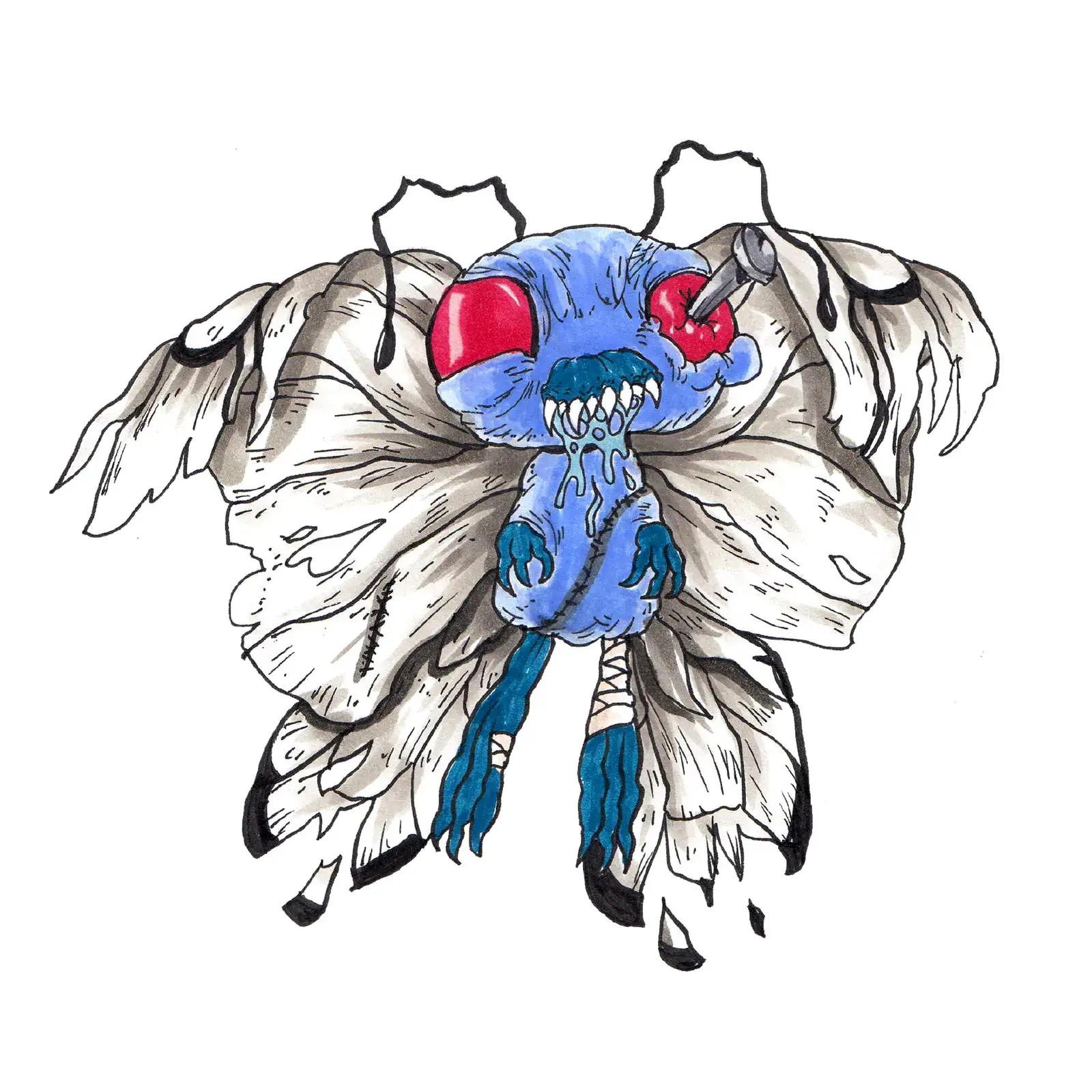 Butterfree, drawn by Ellis Ricketts