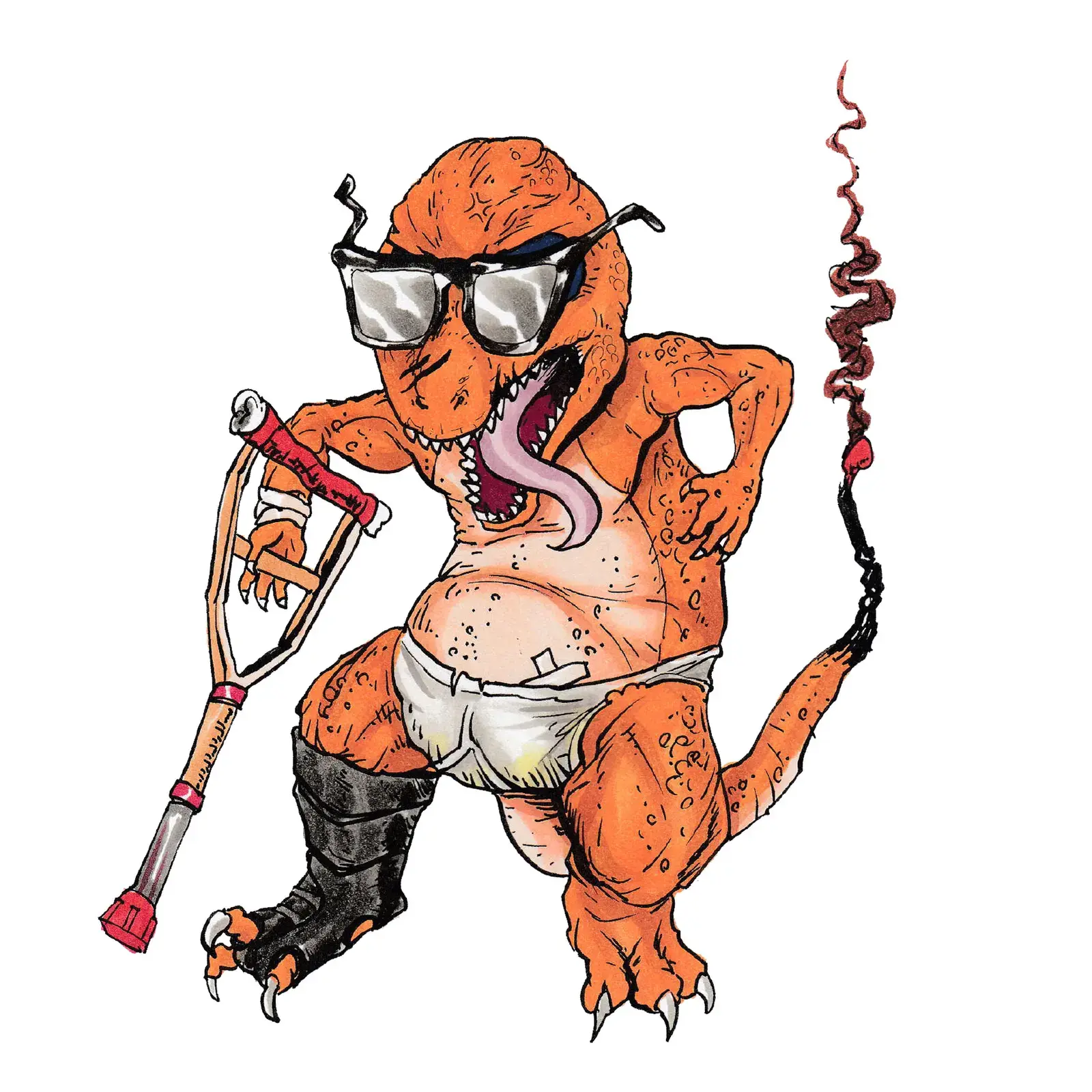Charmander, drawn by Ellis Ricketts