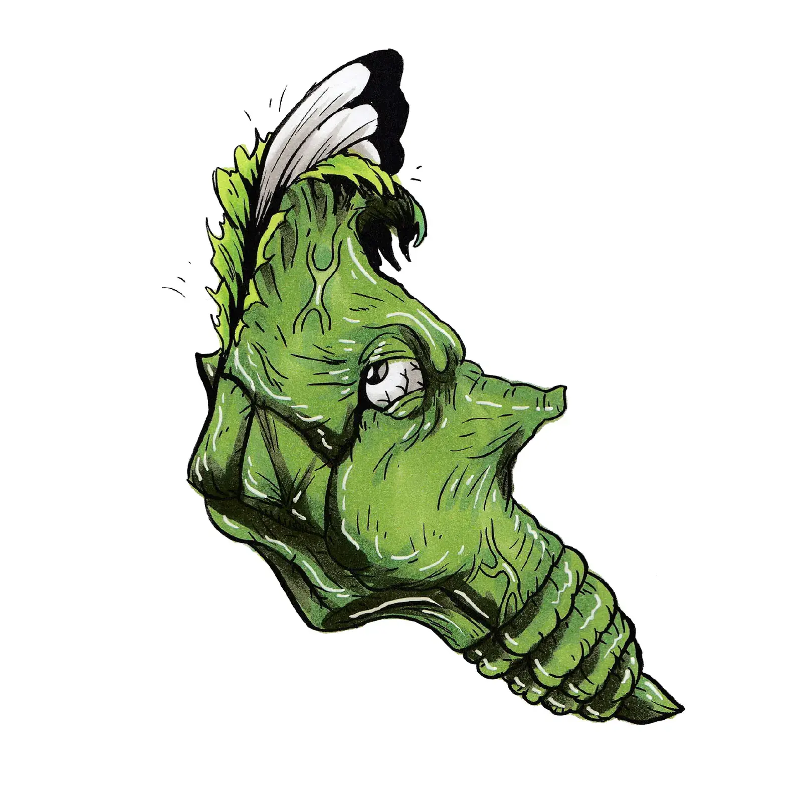 Metapod, drawn by Ellis Ricketts