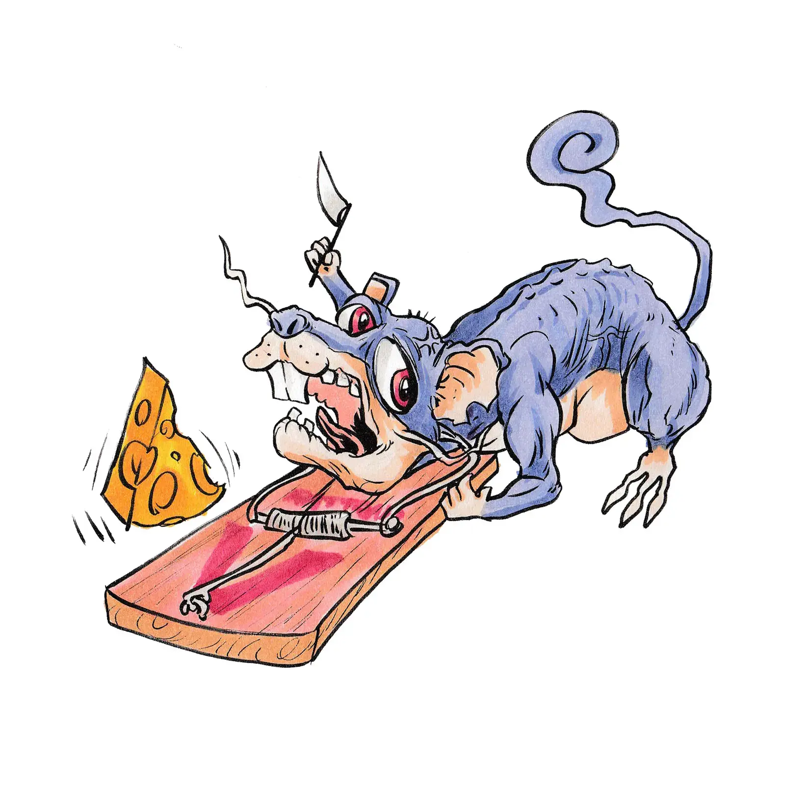Rattata, drawn by Ellis Ricketts