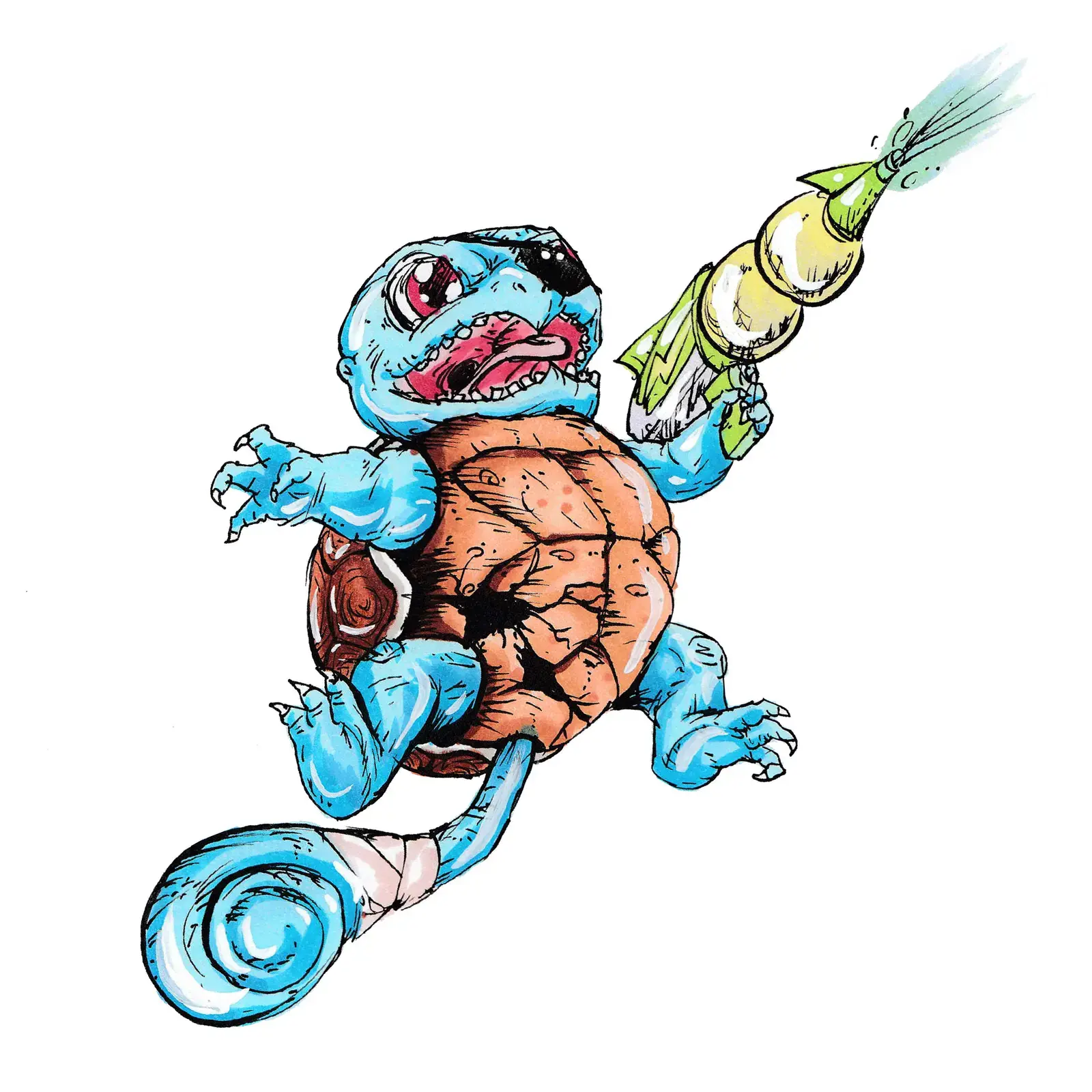 Squirtle, drawn by Ellis Ricketts