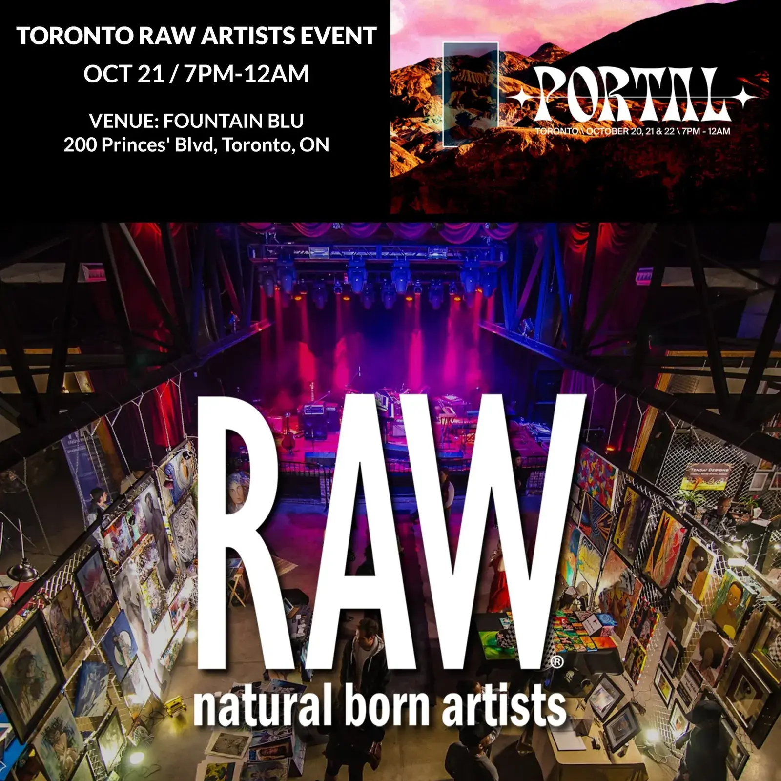 PORTAL - RAW Artists Canada