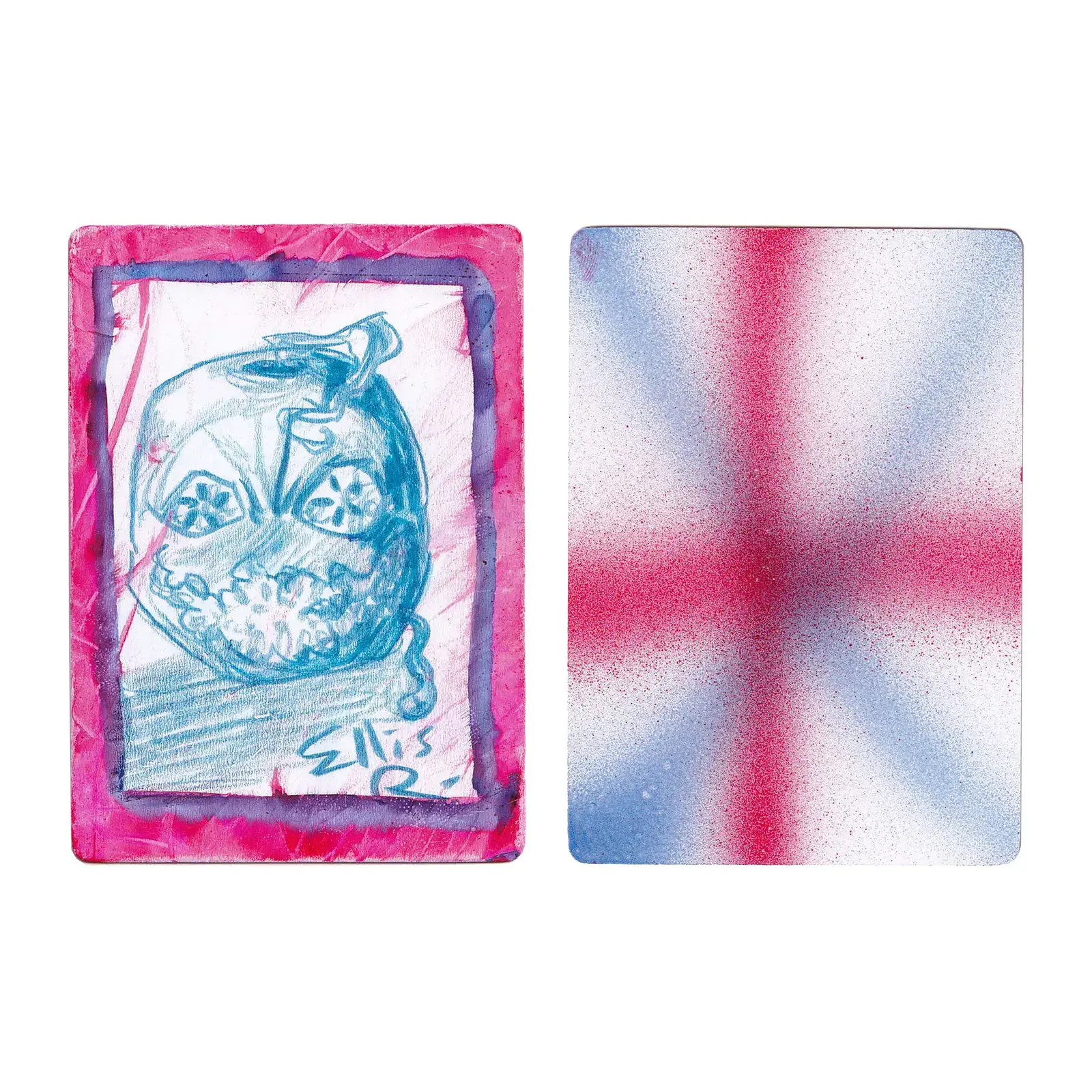 Artist Card #004 - Paper Scar Series
