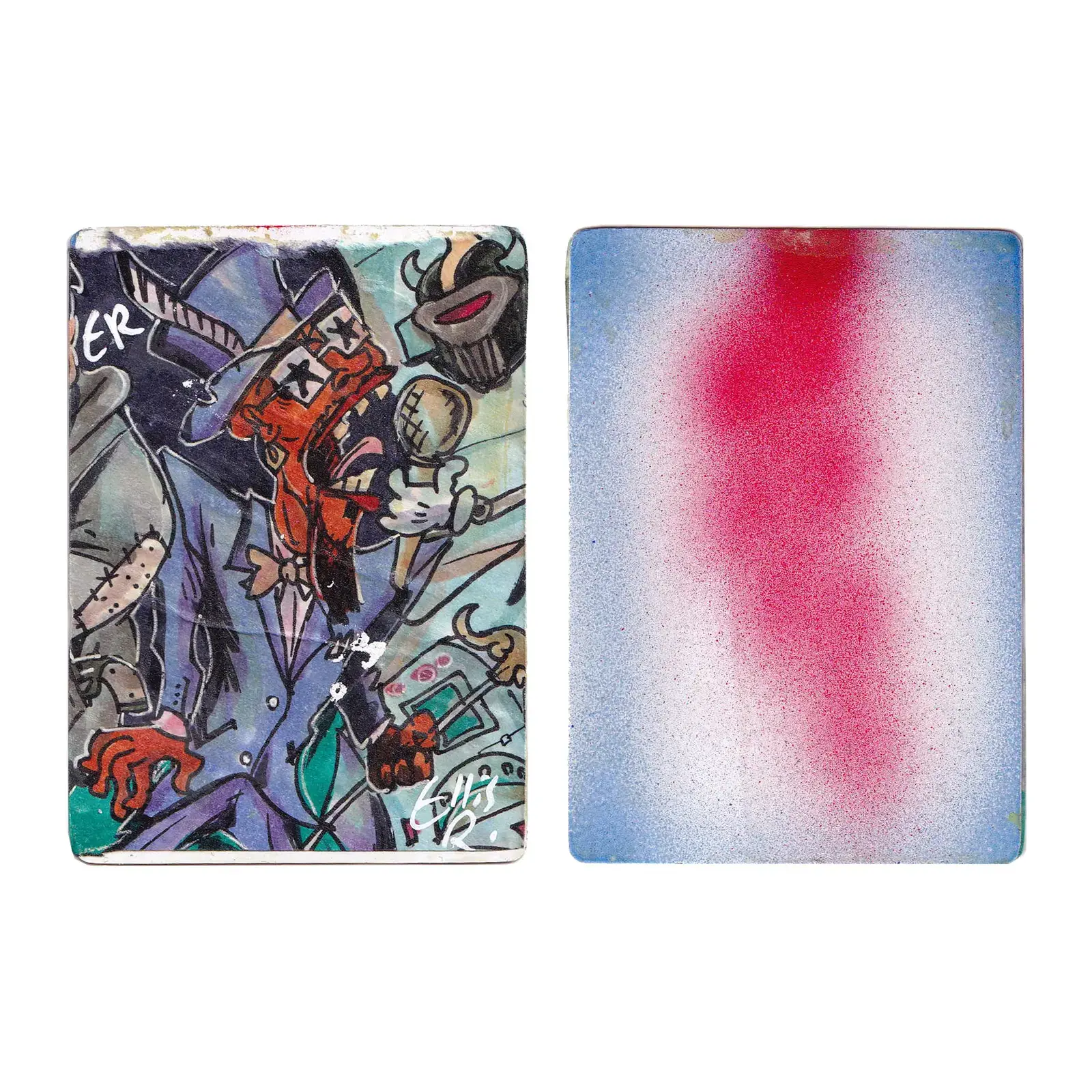 Artist Card #006 - Paper Scar Series