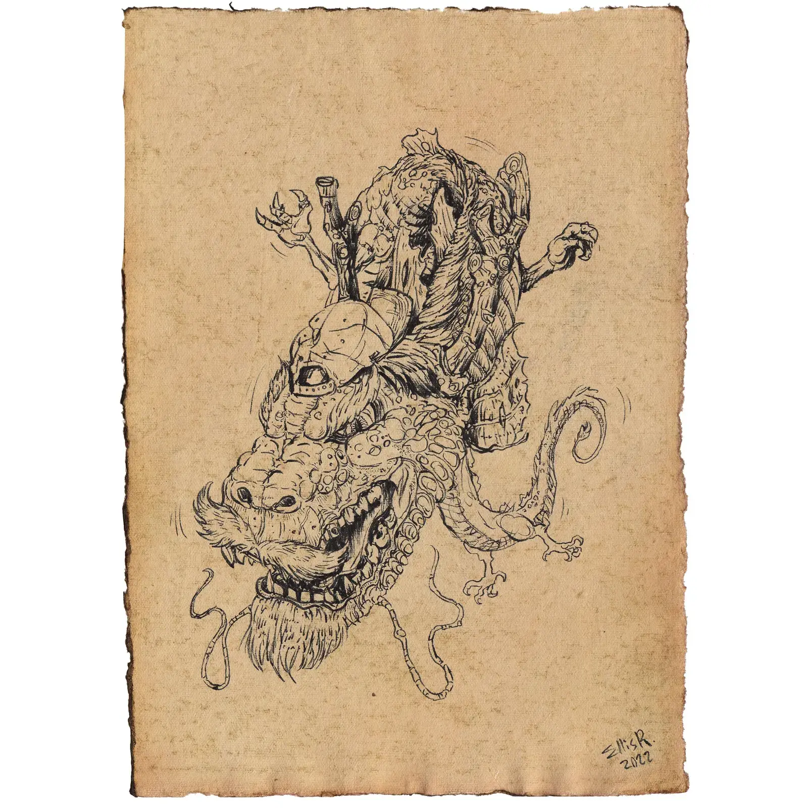 Dragon Boy Man (Original)