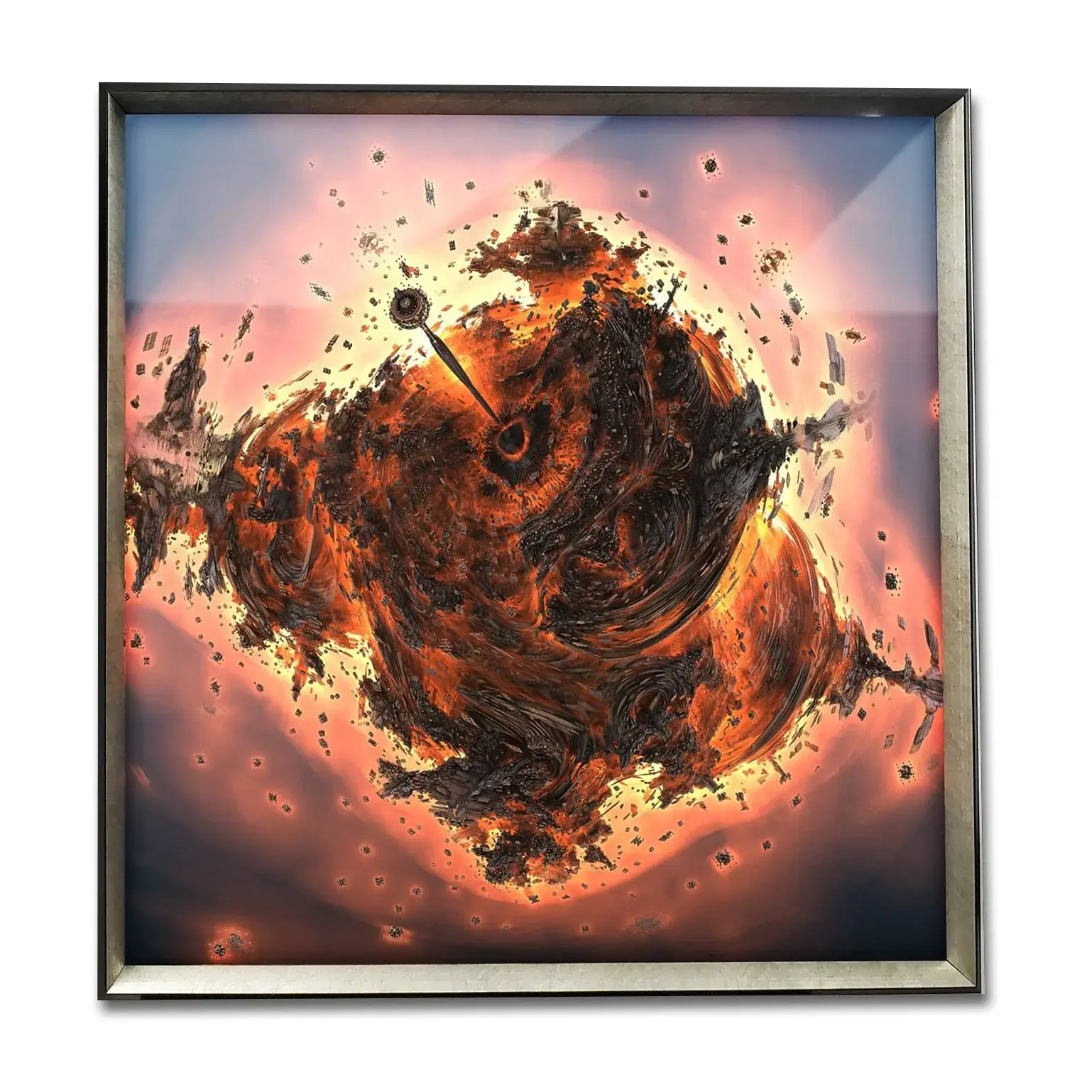 World's End - Canvas + Framed (32x32)