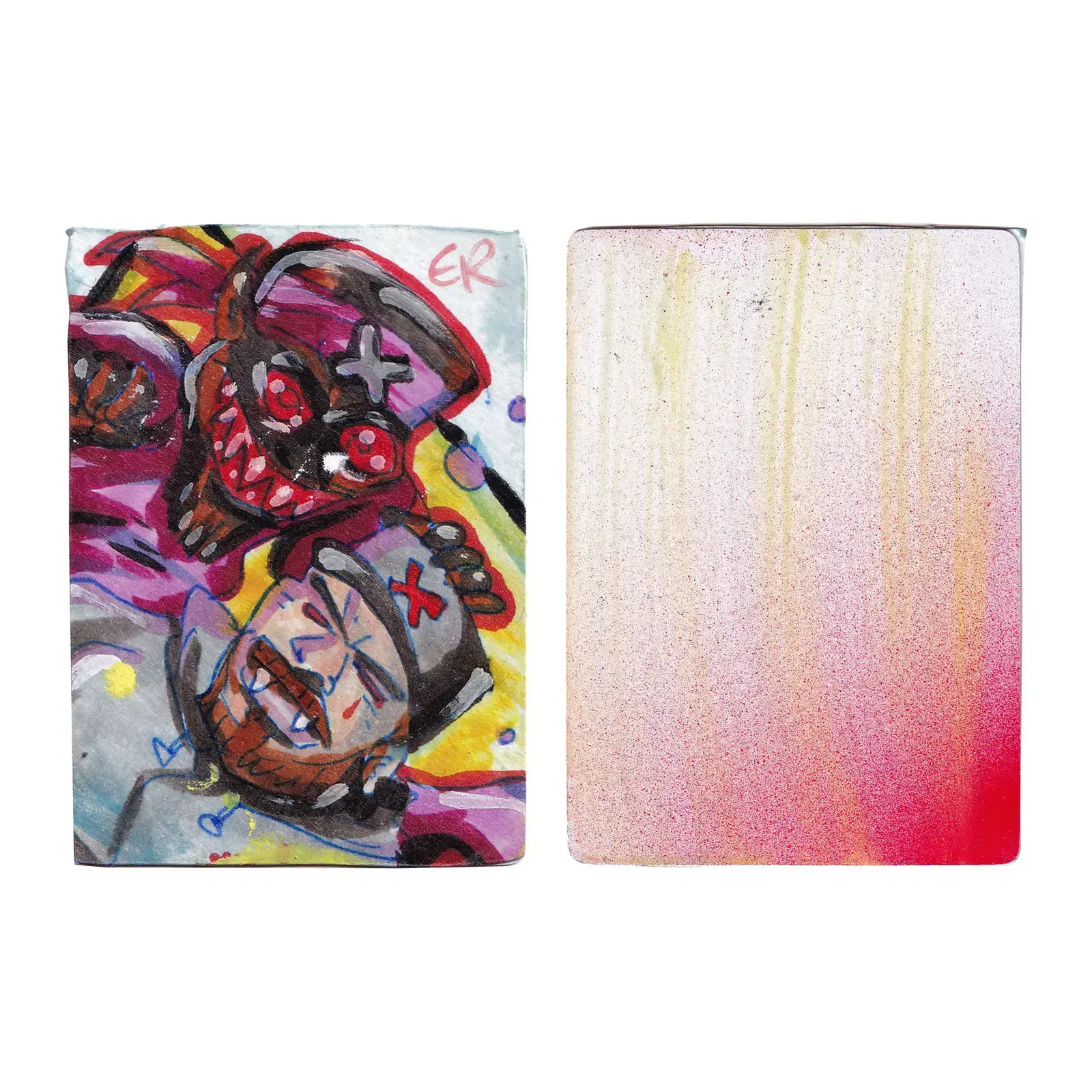 Artist Card #001 - Paper Scar Series