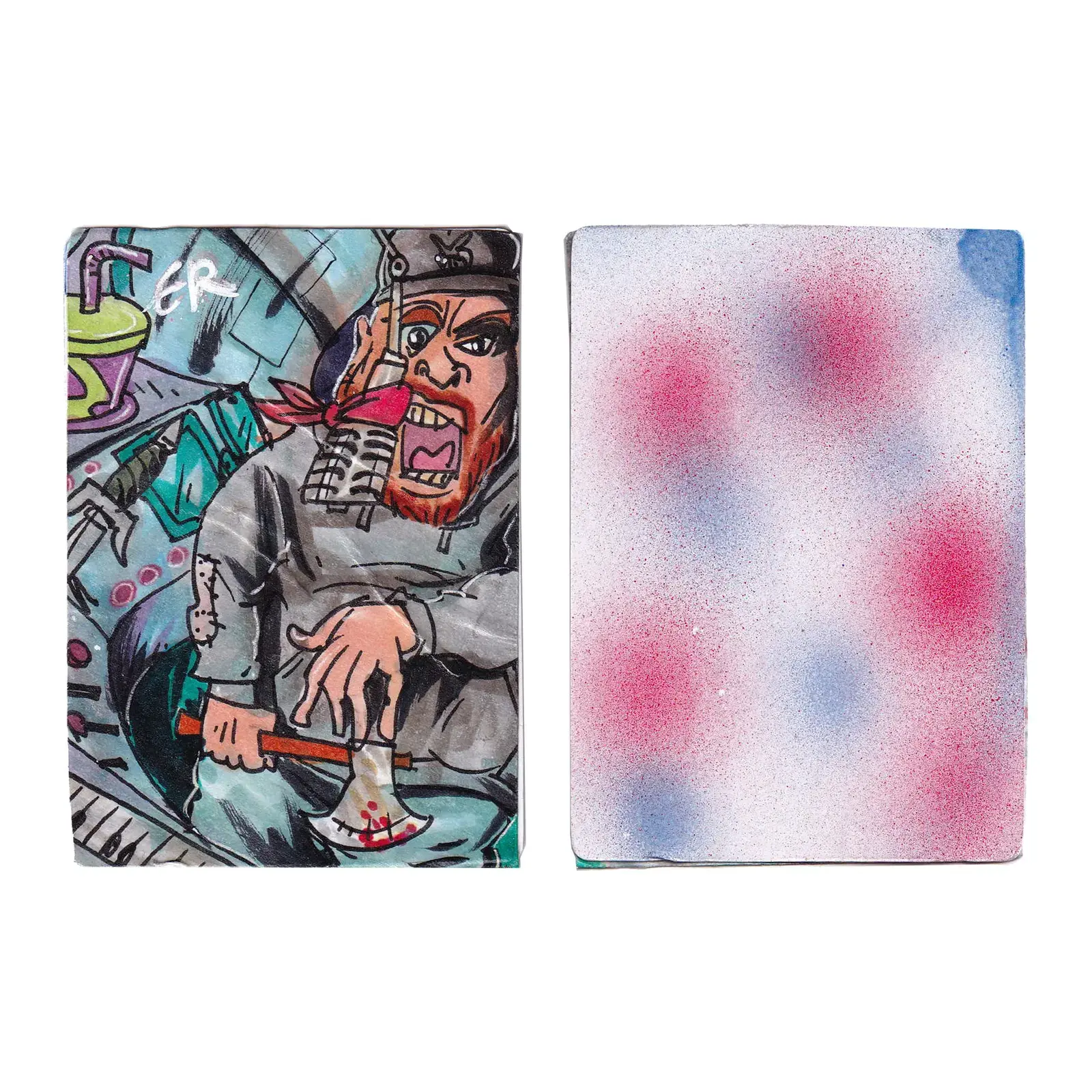 Artist Card #002 - Paper Scar Series